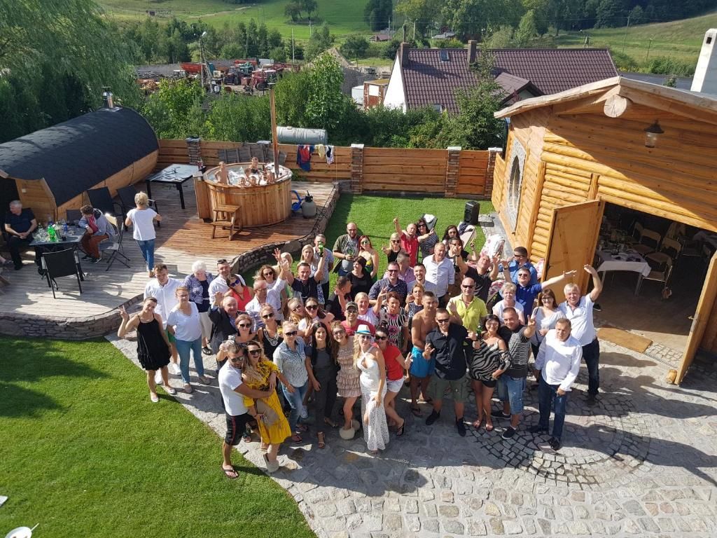 Отели типа «постель и завтрак» Gościniec Przywidzki Пшивидз-58
